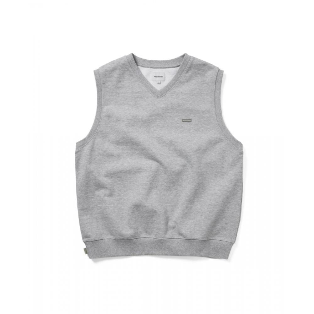 

Этоникогдато T.n.t. Классический жилет Hdp с V-образным вырезом, цвет Heather Grey S