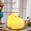 Capybara Silicone Night Light - Pat-Controlled, Timed, Ideal Children's Birthday Gift