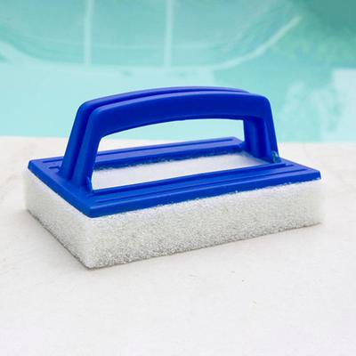 Sponge Brush with High Density Water Absorption Anti-Loss Handle Design Small Size Handheld Pool Cleaning Brush