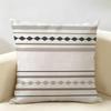 Minimalist Geometric Nordic Abstract Lines Cushion Cover Natural Linen Organic Fabric Printing Breathable Perfect For Home Decor