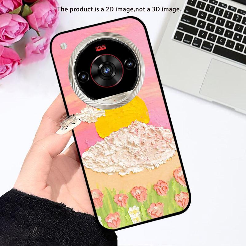 Etui na Nubia Focus 2 Ultra Z2463N 6.8" Miękki Silikon TPU Pokrowiec na Telefon dla ZTE Nubia Focus2 Ultra 5G Odporna na Wstrząsy Obudowa Focus2Ultra
