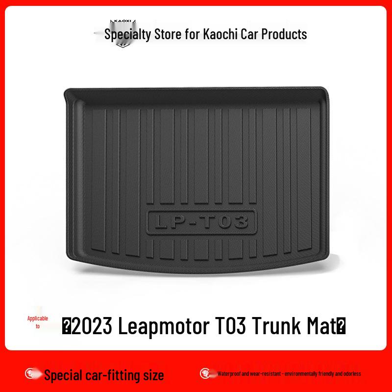 23-24 LP-T03 Leapmotor T03 Eco-Friendly Odorless TPE Waterproof Car Floor & Trunk Mats