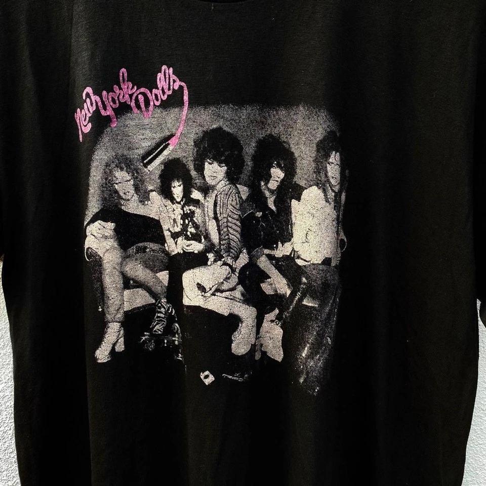 New York Dolls Mercury Shirt black unisex Black Unisex T-shirt E059 M