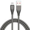 ADC-009 USB To 8 Pin Zinc Alloy Hose Fast Charging Data Cable, Cable Length: 1m