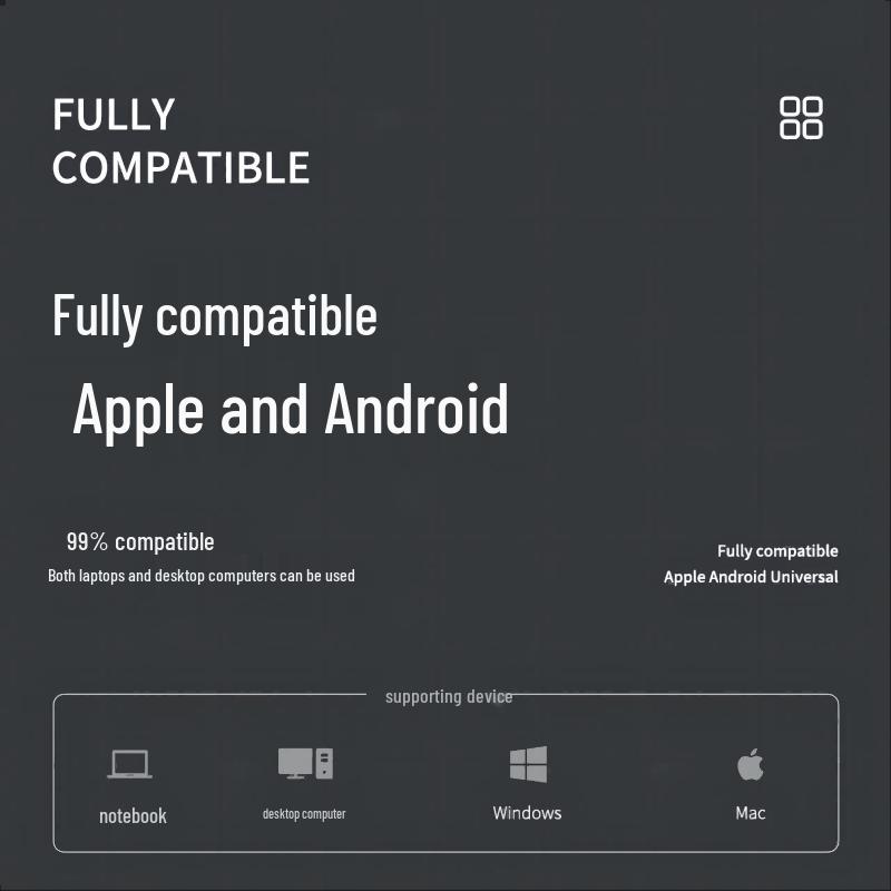 Fude V8 Wireless Silent Mouse