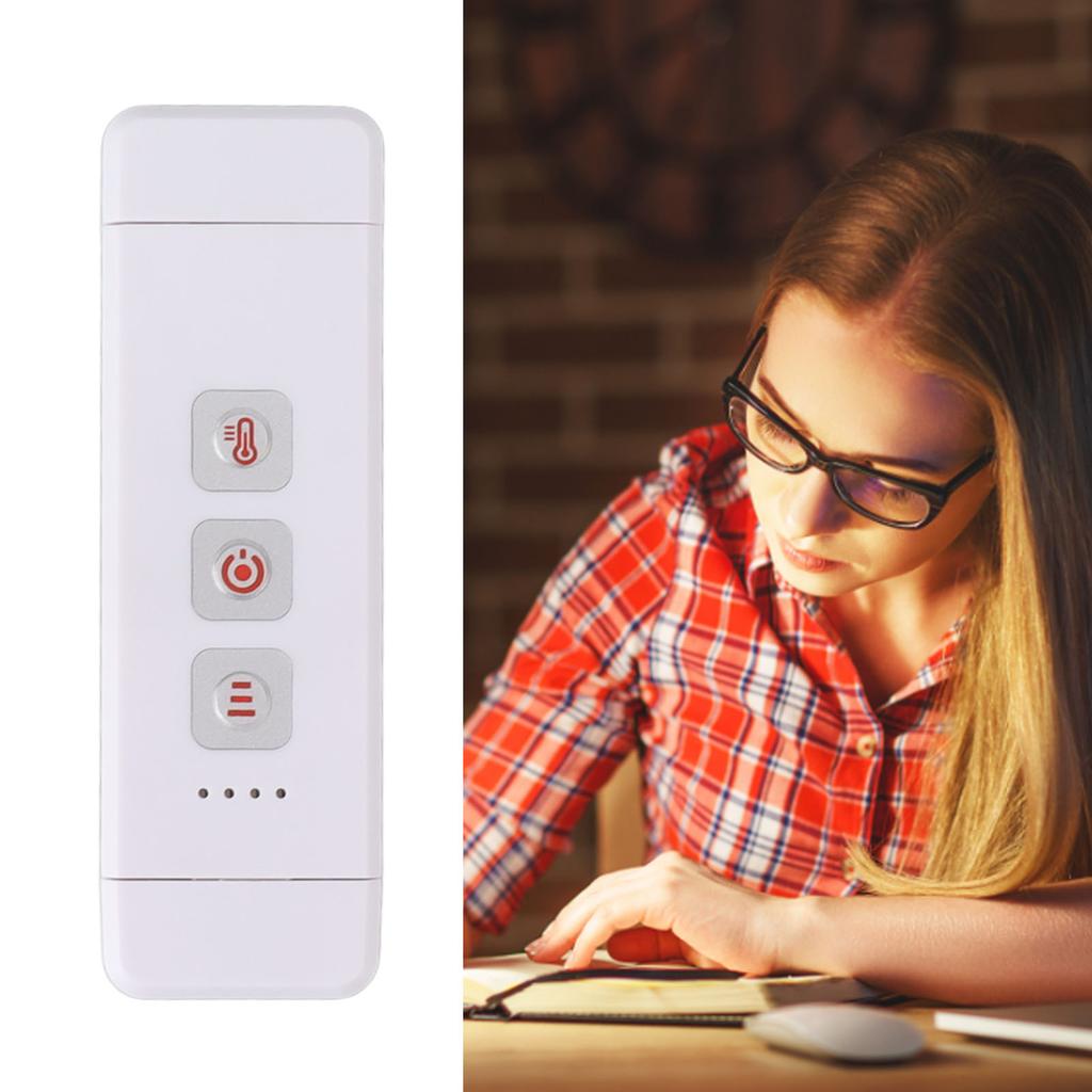 Clip On Book Light Multipurpose 3 S Brightness USB Rechargeable Book Reading Light