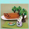 Summer Watermelon Cat Resin Ornament For Home Decor And Gift Ideas