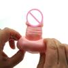 Silicone Penis Enlargement Condoms Penis Extension Sleeve Adults Intimate Sex Toy for Man Reusable Condom Cock Rings Dildo Cover