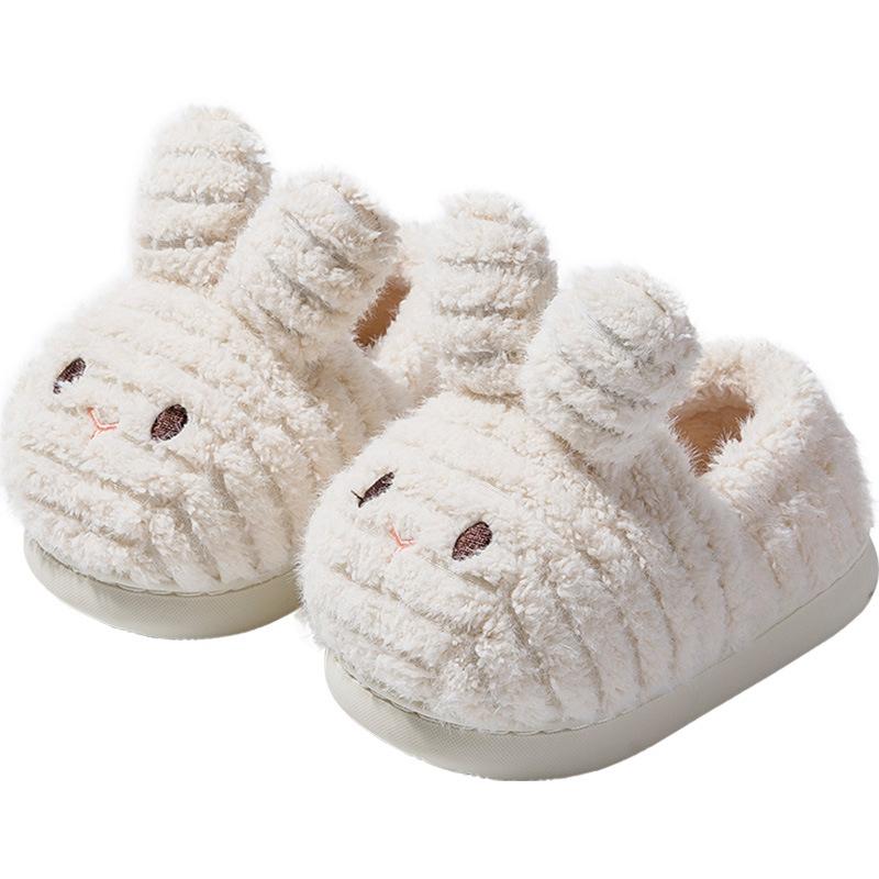Fashion Children's Cotton Slippers Autumn And Winter Anti-skid Girls Cute Cartoon Boys Home Infants Comfortable Christmas Present Gift
