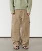 KNOUUN Washed Carpenter Pants (Beige)