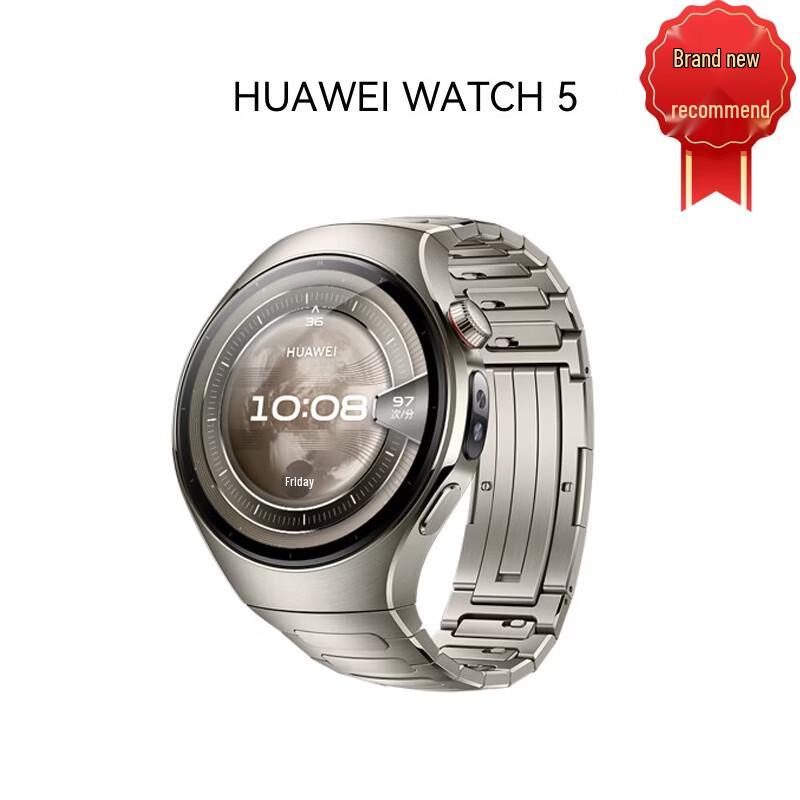 HUAWEI WATCH 5 Smartwatch (46mm Titanium) (CN version)