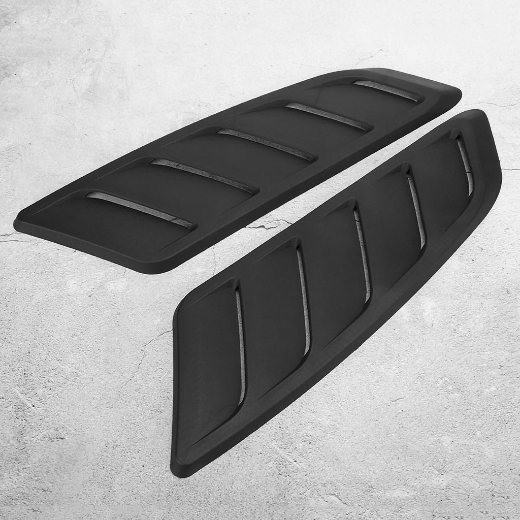 Car Auto Modification Hood Bonnet Vent Cover Fit for 2015-2017 Bonnet Air Vent Hood Air Vent Bonnet Vent Cover