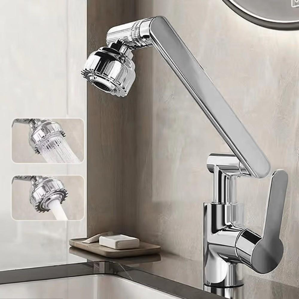 360° Rotating Robotic Arm Faucet Hot and Cold Water Universal Faucet Rotating Faucet  Kitchen Sink
