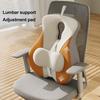 Back Pain Relief Cushion Memory Foam Lumbar Support Cushion Chair Back Support Cushion with Adjustable Slider for Office Workers Computer Gamers