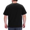 Men's Big Size Solid Color Crew Neck Short Sleeve Casual T-Shirt Lightweight Comfortable Fit Soft Fabric
