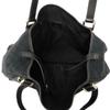 Used Abbey Tote 9539 130736 7924 Logo Double G Calfskin Shoulder Bag in GG Canvas Black Women's from Japan AUTHENTIC