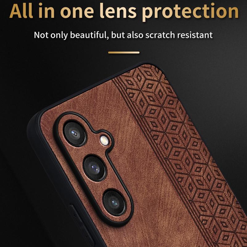 AZNS For Samsung Galaxy M55 5G/C55 5G/F55 5G Case Slim Soft TPU+PU Leather Back Cover