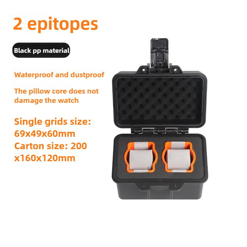 

Plastic Watches Storage Box Mechanical Watch Organizer Cases Waterproof Watch Protective Boxes Dust Prevention Watch Suitcase