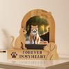 Hund Katzen Gedenk-Bilderrahmen Vintage Holz Tischplatten-Foto-Rahmen Beileidsgeschenke für den Verlust eines geliebten Haustiers