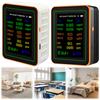 10 In 1 Air Quality Monitor Formaldehyde Temperature Humidity AQI Tester with Alarm Formaldehyde CO2 Detector for Indoor/Outdoor