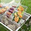 Non-Stick Grilling Basket Grill Mesh Mat Meat Vegetable Steak Picnic Party Barbecue Tool Heat Resistant Grill Sheet Liner
