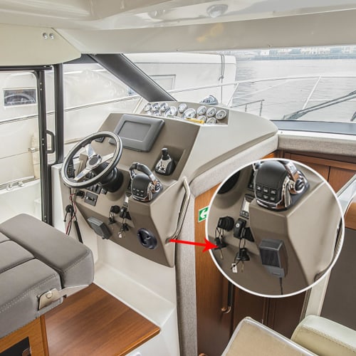 YNIBST Car Microphone Hook/Handheld Microphone Hanger for Yaesu and Kenwood, with Double-Sided Tape, Set of 2, 35mm Diameter