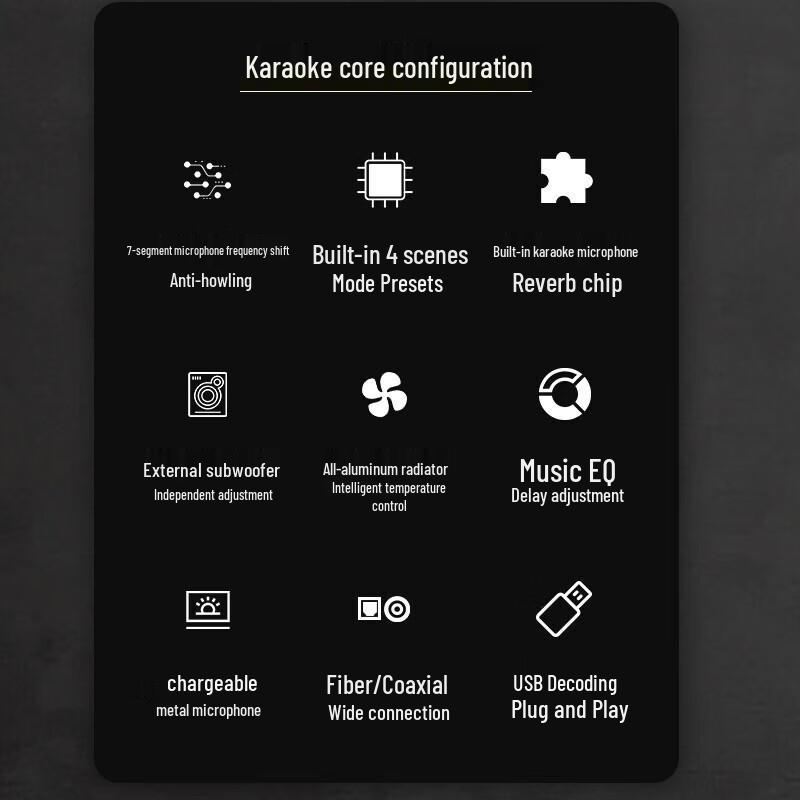 SANSUI PK09 Home KTV Karaoke System