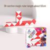 Folding Magic Ruler Set: Colorful Educational Toy for Kids - 24/36/48/60/72 pcs.