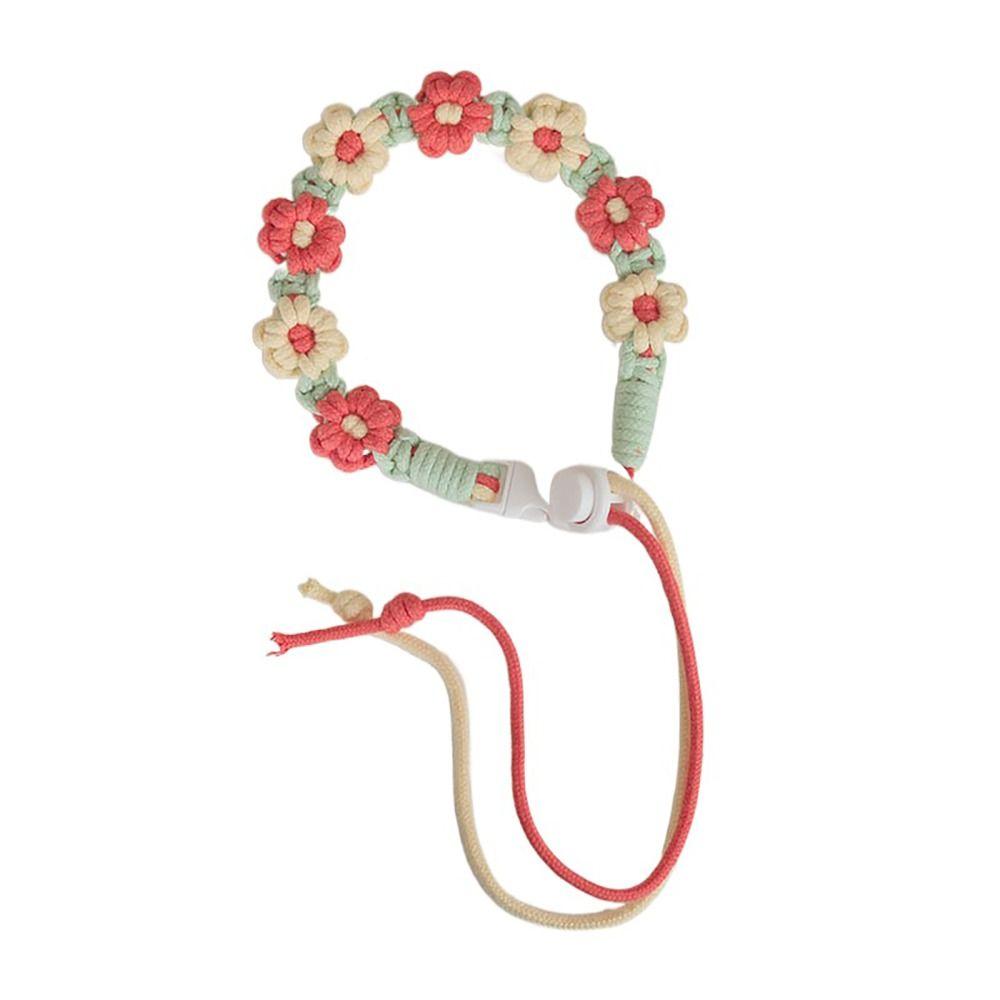 Handmade Cup Carrying Strap Flower Packaging Strap Water Bottle Handle  for Coffee Milk Tea Cup