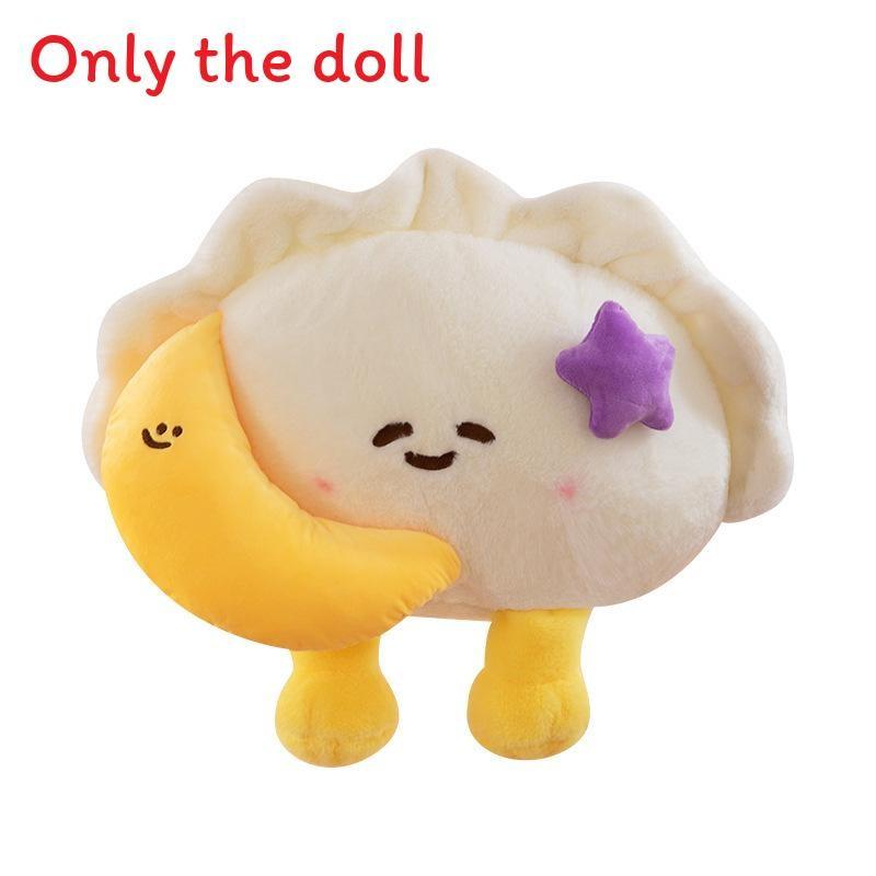 Sleeping Creative Hat Star Moon Backpack Dumpling Cartoon Pillow Plush