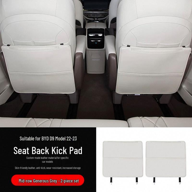 2022-2025 Denza D9 Rear Seat Kick Mats and Back Protection Pad Cover