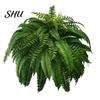 Realistic Faux Fern 1 Set Artificial UV Resistant Home Office Wedding Greenery Eco-friendly Indoor Outdoor Garden Yard Plastic Plants Fake Leaves