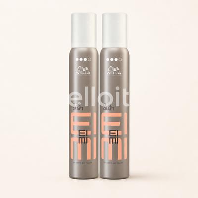 Wella Ime Curl Craft Wax Mousse 200ml 2 Pcs Set