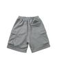 FOUNDPOCKET Wide Sweat Shorts Melange Gray
