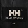 HELLY HANSEN Down jacket XL Black series Logo embroidery Men's Used