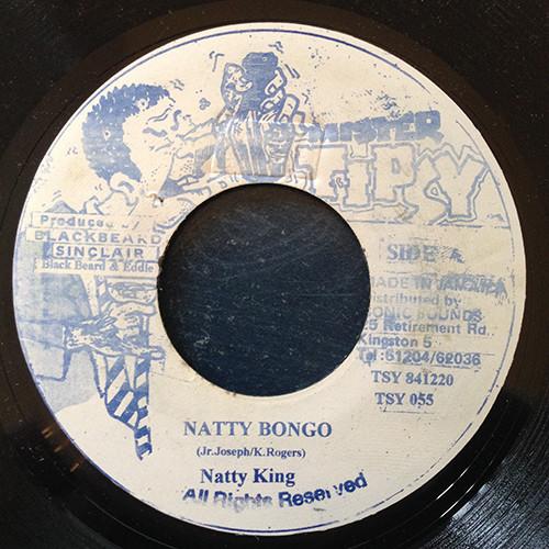 

7inch Record NATTY KING - Natty Bongo NONE Mister Tipsy 2000 Jamaica Reggae, Ska & Dub Used