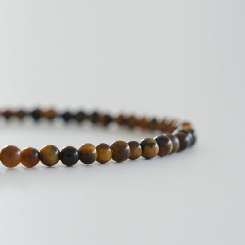 Modernlike 14k Gold-filled Silver Hopi Amber Necklace 4mm