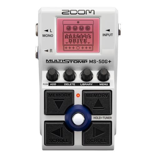 

Zoom MS-50G+ MultiStomp Guitar Effects Pedal, Sing