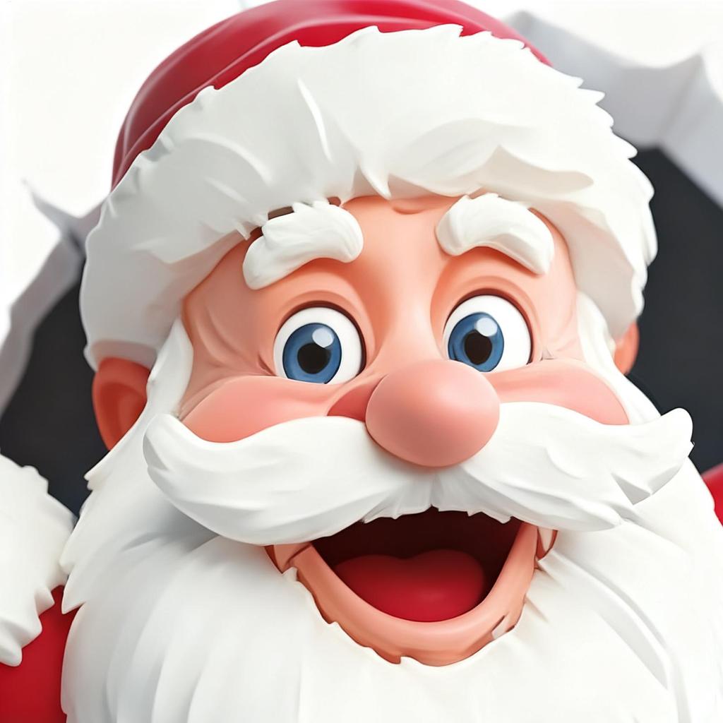 Christmas Santa Claus Window Stickers Self-Adhesive Removable Santa Breaking Effect Wall Stickers for Toilet Bathroom Kitchen