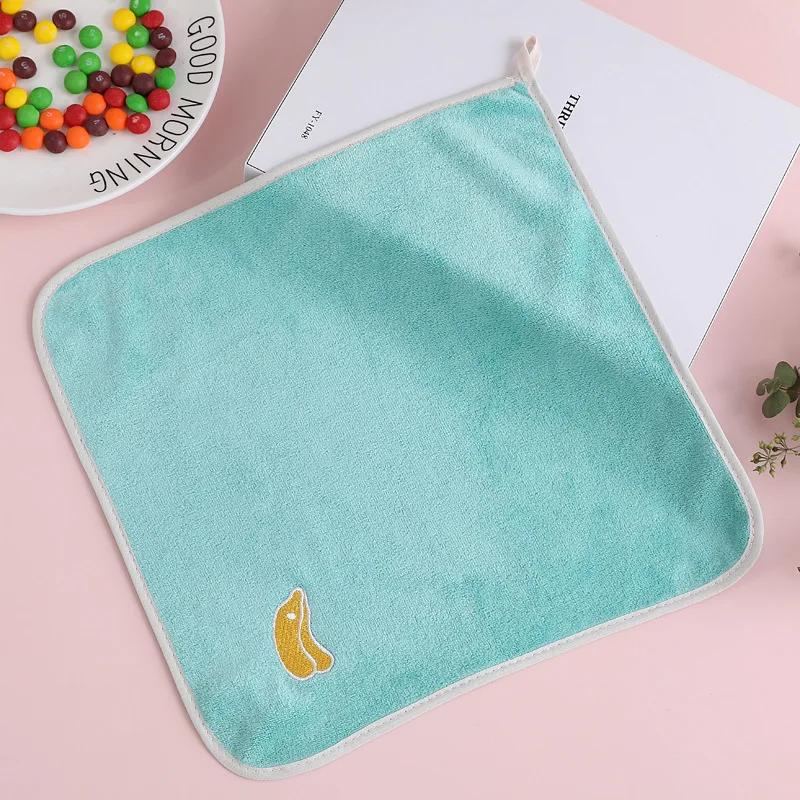 Cartoon Baby Towel Children Bath Towel Soft Absorbent Cotton Face Towel for Newborns Kids Washcloth Wipes Handkerchief 30x30cm