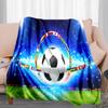 Football Blanket Perfect All Seasons Soft Comfortable Sofa Office Nap Travel Birthday Gift Christmas Present