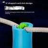 40/60 Sets Self Locking Self Locking Clip Secure Grip Line Guard Clip Rod Tip Connector  For Anglers