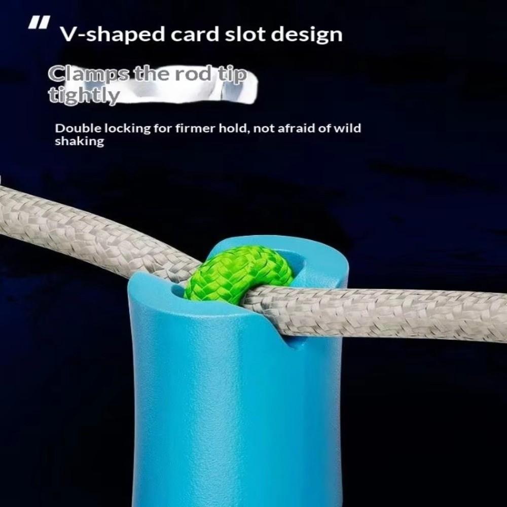 40/60 Sets Self Locking Self Locking Clip Secure Grip Line Guard Clip Rod Tip Connector For Anglers