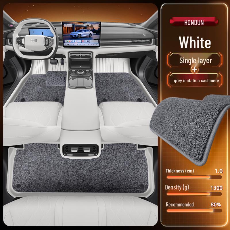 Floor Mats for Geely Galaxy A7 (2025) - TPE Car Interior Modification Accessory