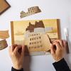 KINOWA "Tower of Babel II" Woodcut Original Handmade Kit, Masterpiece by Bruegel, Made in Japan