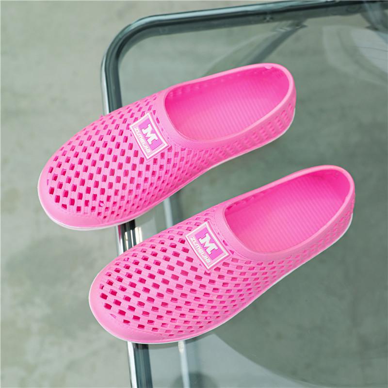 2025 Summer Baotou Sandals: Non-Slip Beach Shoes for Men & Women - Korean Style