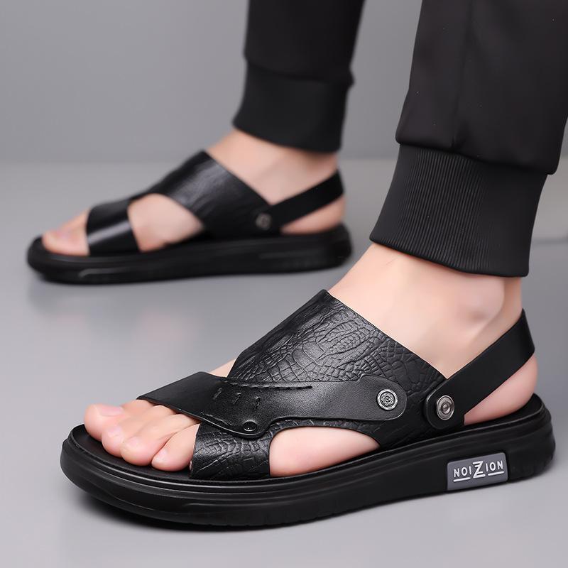 Summer new sandals men's trend beach shoes casual wear dual-purpose cool slippers men