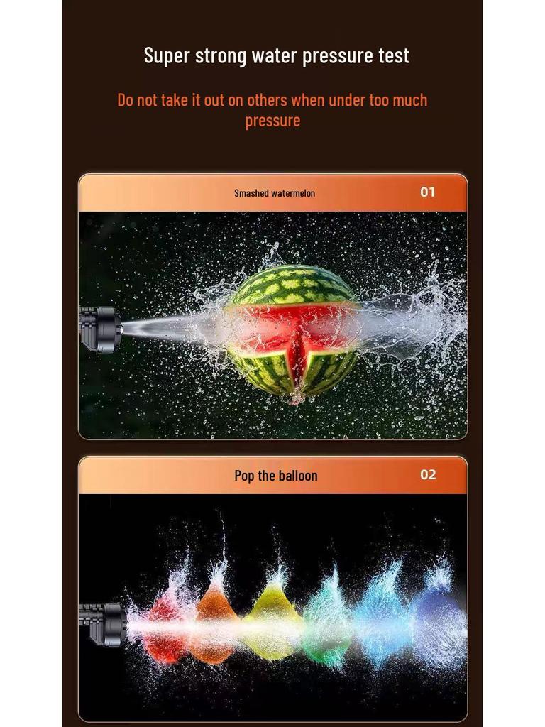 Cordless High-Pressure Car Washer with Rechargeable Battery