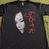 Unisex Kurzarm Rundhals Baumwoll T-Shirt Bjork