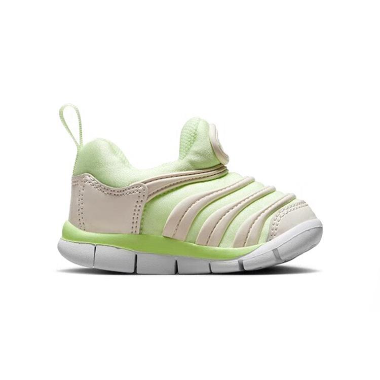 Nike Dynamo Free Caterpillar Slip Resistant Abrasion Resistant Low top Toddler Shoes Green Infant And Toddler 343938-704
